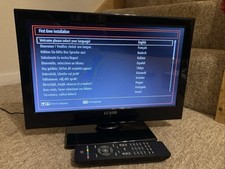 LUXOR 16" TV + REMOTE LUX-16-914-TVB IDEAL FOR CARAVAN MOTORHOME USB HDMI SCART