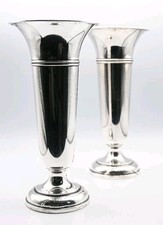 Antique Silver Vases Joseph