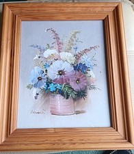 Oil Painting Flowers On Canvas