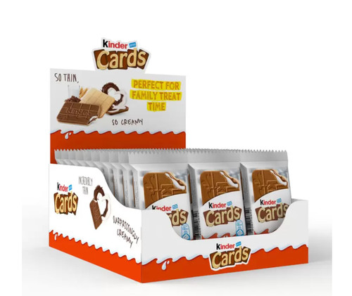Ferrero kinder cards - kinder, wafer