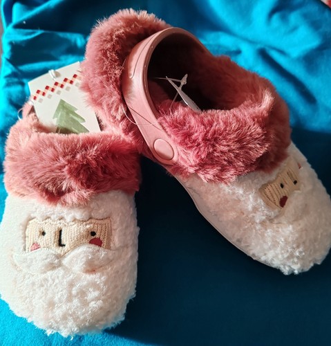 Next kids santa clog lined - clog,