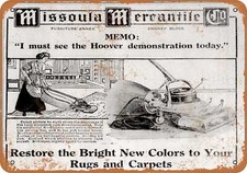 METAL SIGN - 1912 Hoover