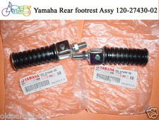 Genuine Yamaha FS1 YCS1 CS3 YAS1 Rear Footrest x2 OEM Japan Pegs 120-27430-02