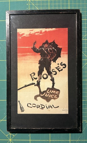 Vintage rose lime juice - vintage,