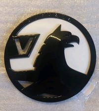 Genuine Vauxhall Astra L 2022-On Rear Tailgate Black Griffin Badge Emblem