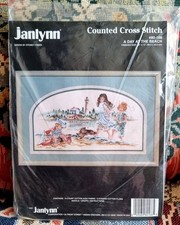Large vintage janlynn counted - vintage,