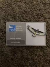 Rspb Pin Badge Golden Eagle