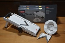 OXO SoftWorks V Blade Mandoline Slicer - In Box with Accessories - Used Once