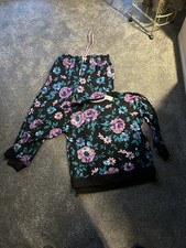 Carole Hochman Midnight 2 Piece Floral Pyjamas XL