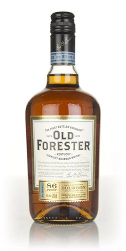 Old forester bourbon whiskey - old,
