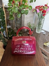 Red Vintage Souvenir De L’Exposition Jelly Bag