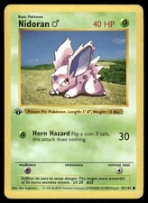 Pokemon Cards Nidoran M 55/102