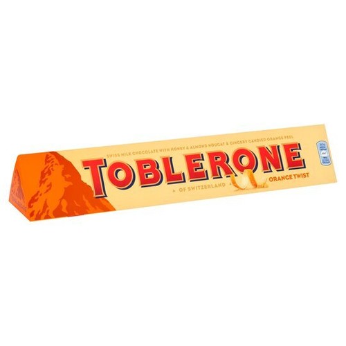 Toblerone orange twist - orange,