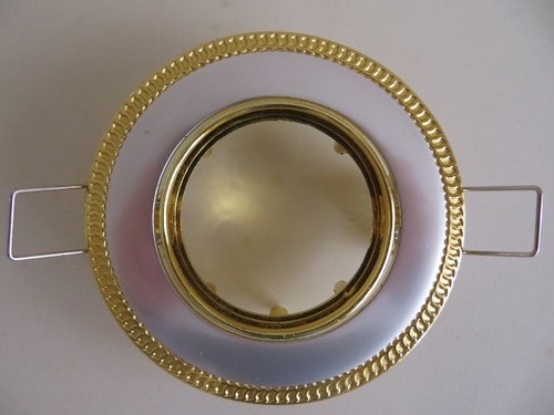 Gold silver recessed led - silver,