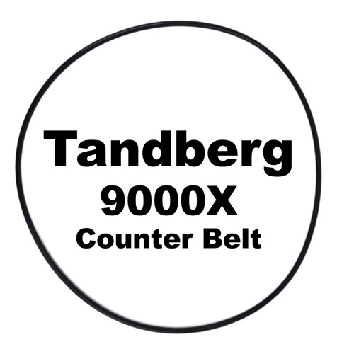Tandberg 9000x counter - tandberg, belt
