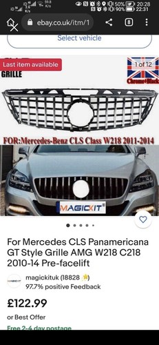 Mercedes benz cls - cls, grille