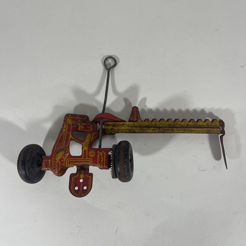 Vintage tin litho - tin, sickle