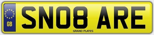 Are snob number plate - snob,