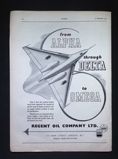 Original 1952 Advert Regent