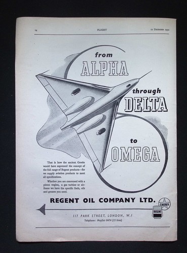 Original 1952 advert regent - original,