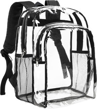 Clear Backpack Heavy Duty -