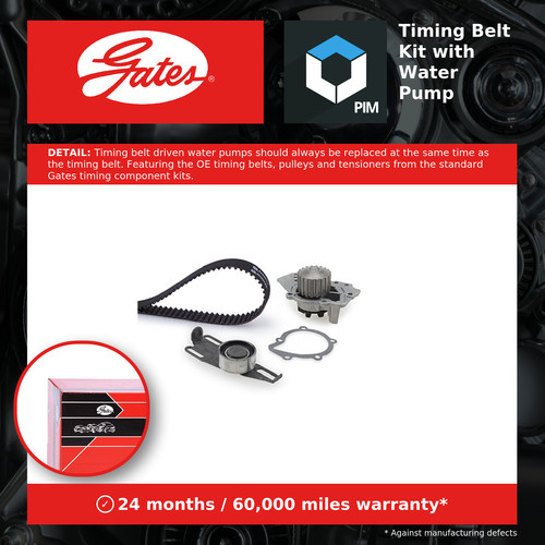 Timing belt water pump - timing,