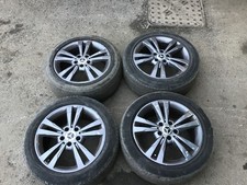 2015 MERCEDES E-CLASS W212 SET OF 4 17" ALLOY WHEELS WITH TYRES