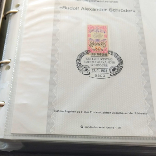Bundesrepublik ringed stamp - bundesrepublik,