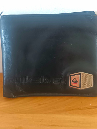 Quiksilver black leather - quiksilver,