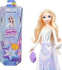 Mattel Disney Frozen Elsa Fashion Doll Set, Spin & Reveal (HTG25)