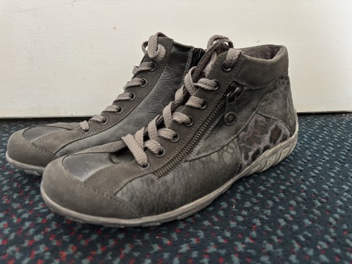 Remonte leather boots animal - remonte, boots.
