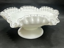Vintage Fenton Silver Crest