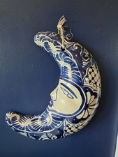 Mexican Pottery  Blue White
