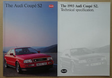Audi Coupe S2 UK Brochure &