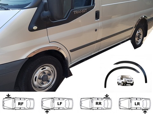 Chrome wheel arch trims ford - wheel,