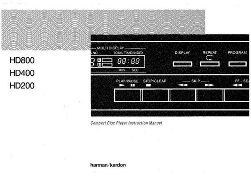 Harman kardon 400 player - kardon, hd-400