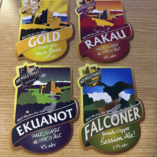 Wensleydale brewery pump - wensleydale, clips