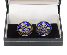 Boxed Pair of Silver Plated