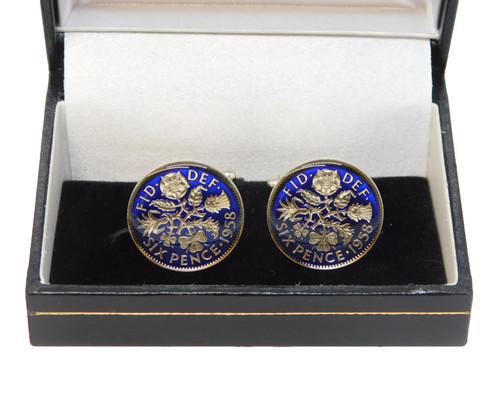 Boxed pair silver plated - boxed,