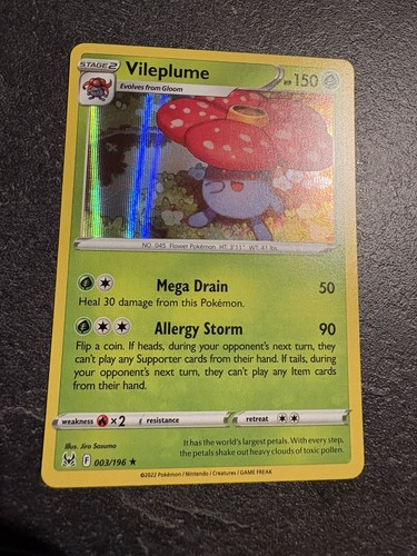 Vileplume holo foil - -,