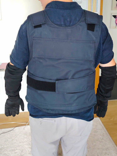 Black tactical body armour - tactical,