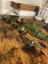 Dinky Toys Military Job Lot 7 Items Military Vehicles