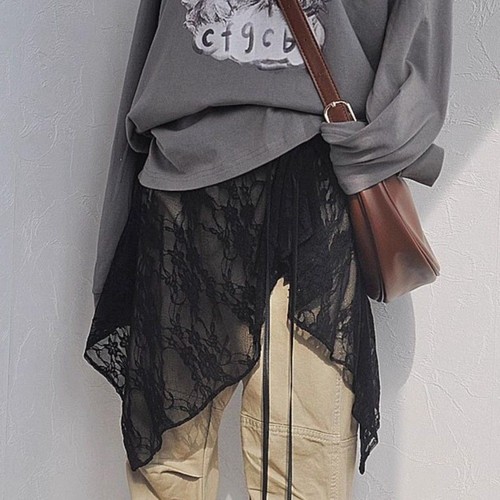 Short wrap skirt lightweight - short,