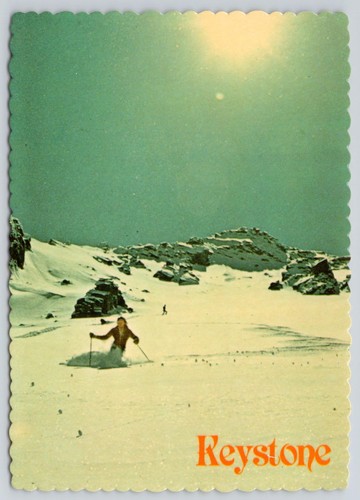 Vintage keystone snow skiing - keystone,