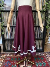 Vintage burgundy marching band - burgundy,