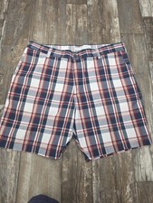 Lee White Blue Cargo Shorts