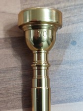 Trumpet Mouthpiece 7c Bach Copy Gold Plated