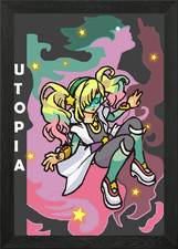 Utopia Framed Wall Art Poster