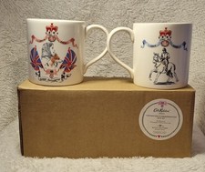 Cath Kidston - Coronation and Commemoration Mug Set - Royal Stafford - Boxed