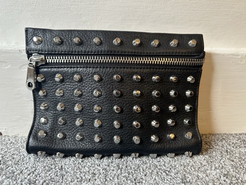 Dkny stunning leather studded - dkny,